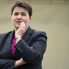 Ruth Davidson, del Partido Conservador en Escocia.-OLI SCARFF (AFP)