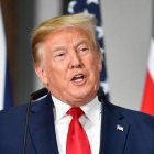 El presidente de los Estados Unidos, Donald Trump.-EFE / EPA