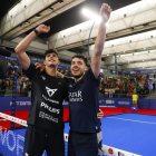 Coello y Tapia celebran el título en Vigo. / WPT
