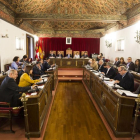 La Diputación de Valladolid celebra su pleno ordinario del mes de marzo, en el que se presenta el informe sobre la zonificación de las unidades básicas de ordenación y servicios del territorio (UBOST) de la provincia.-ICAL