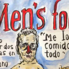 Caricatura de Buenafuente parodiando la portada de Mens Health de Manel Fuentes.-TWITTER