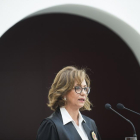 Lourdes Rodríguez Rey durante su toma de posesión.-ICAL