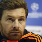 André Villas-Boas, en una rueda de prensa previa a un partido de Champions League-TONY GENTILE
