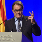 El presidente de la Generalitat, Artur Mas.-Foto: AFP