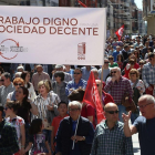 Manifestación 1º de mayo en la ciudad de Palencia-ICAL