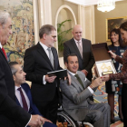 Letizia recibe a Aspaym Castilla y León por el 25º aniversario de la entidad-ICAL