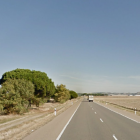 Lugar del accidente de tráfico ocurrido a la altura del kilómetro 156 de la carretera N-601-Google Maps