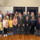 Las Cortes reciben a la Federación de Asociaciones Gitanas de Castilla y León y la Fundación Secretariado Gitano.-ICAL