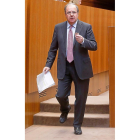 Juan Vicente Herrera durante el debate de la Comunidad.-J.M.LOSTAU