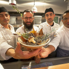 Rodrigo Fernández, Alberto Montes, Javier Pérez y Fezan Muhammad en la cocina del Atypikal.-PABLO REQUEJO (PHOTOGENIC)