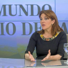 La presidenta del PSOE en Castilla y León, Soraya Rodríguez, ayer, en el programa ‘La Quinta Esquina’.-Pablo Requejo