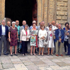 Foto de grupo de los miembros de la promoción de Ciencias Químicas de 1967 en el día de ayer.-EL MUNDO