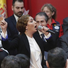 La cantaora Estrella Morente ha pedido "diálogo" a los políticos durante la celebración de los actos del Dos de Mayo en la Comunidad de Madrid.-EFE