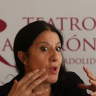 María Pages durante la presentación del espectáculo-Ical
