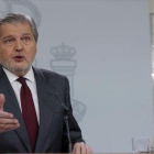 Íñigo Méndez de Vigo, ministro portavoz, ayer en la Moncloa.-EFE / ÁNGEL DÍAZ