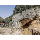 Aspecto de la Cueva Fantasma, el yacimiento que comenzará a excavarse el año que viene.-S. OTERO
