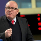 El vicepresidente de la Comisión Europea, Frans Timmermans, el pasado diciembre, en Bruselas.-EL PERIÓDICO (AP / VIRGINIA MAYO)