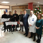 Concierto inaugural de 'Cápsulas musicales' en el Hospital de Salamanca.-EUROPA PRESS.