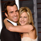 Jennifer Aniston y Justin Theroux, en la fiesta de los Oscar del 2015.-Evan Agostini / ©GTRESONLINE