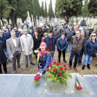 Homenaje a las víctimas del franquismo en el cementerio del Carmen.-J.M. LOSTAU