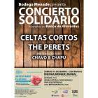 Cartel del concierto solidario. E.M.