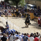 XVIII Jornadas Medievales "El Mercado de las Tres Culturas", que se celebran en Ávila del 5 al 7 de septiembre. Representación de un torneo medieval de la compañía 'Las águilas de Valporquero'-ICAL