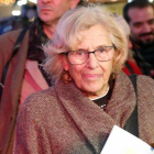 Manuela Carmena, durante una visita realizada el pasado lunes, 17 de diciembre.-EFE / J. P. GANDUL