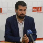 El secretario general del PSOECyL y portavoz en las Cortes, Luis Tudanca-ICAL