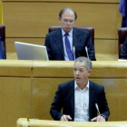 El portavoz socialista en el Senado, Ander Gil.-EFE / KIKO HUESCA