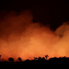 Incendio forestal en el Amazonas.-AGENCIAS
