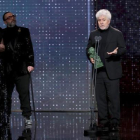 El realizador y guionista Pedro Almodóvar tras recibir el premio a Mejor Guion Original.-EFE / CHEMA MOYA