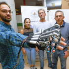 Miembros del equipo de investigación de Robótica Médica del Instituto de las Tecnologías Avanzadas de la Producción de la Universidad de Valladolid.-J. M. LOSTAU