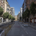 Estado de las obras en la calle María de Molina.- PABLO REQUEJO / PHOTOGENIC