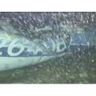 Los restos del avión.-AAIB