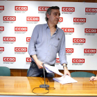 El secretario de Empleo y Formación de CCOO-CyL, Saturnino Fernández-ICAL