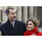 En Berlín 8 Felipe y Letizia, durante la visita de dos días a Alemania que hicieron en diciembre.-Foto:   AP / FERDINAND OSTROP
