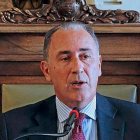 El concejal de Hacienda Antonio Gato en un pleno del Ayuntamiento.-J. M. LOSTAU