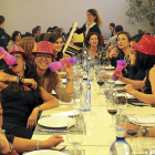 Comensales en una cena de Navidad celebrada en años pasados en Valladolid-M. Álvarez