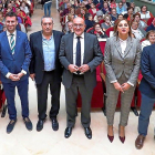 Noelia García, David Esteban, Adolfo Alonso Ares, Jesús Julio Carnero, Inmaculada Toledano y Víctor Caramanzana.-E. M.