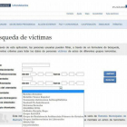 Captura de la web de la Lendekaritza en la que aparece el listado de "grupos terroristas", con la Guardia Civil entre ellos.-