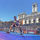 Imagen de archivo de un partido del World Pádel Tour en la Plaza Mayor de Valladolid / PHOTOGENIC