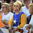 Karmele Marchante, en la Via Lliure.-EFE / ANDREU DALMAU