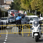 Carretera que lleva al centro de Valladolid con acceso restringido debido al Día Mundial sin Coche. J.M. LOSTAU