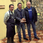 Fernado Martín, Eusebio Sacristán y Luis Miguel Puerta-El Mundo