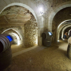 La bodega-museo de las Ánimas en Aranda de Duero (Burgos), da a conocer al turista una serie de oficios y tareas que se perdieron con la creación de las bodegas en las afueras del municipio y con el uso de nuevas y modernas tecnologías-Ical