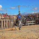 Espectáculo de rejones en la Empalizada de Montemayor de Pililla.-DIEGO OLMEDO