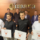 Los cuatro finalistas del I Concurso Internacional de Cocina con Ibérico-ICAL