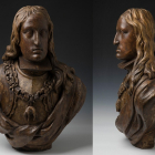 Dos imágenes del busto de Carlos II. | INVALUABLE.COM