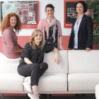 El equipo de la OTRI posa en las instalaciones del ITCL, que participa con esta oficina en programas europeos como H2020, Interreg, Eranet, o Eureka.-ISRAEL L. MURILLO