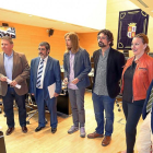 José Ignacio Martín, Óscar Álvarez, Manuel Mitadiel, Pablo Fernández, José Sarrión, Isabel Blanco y Alfonso García-ICAL